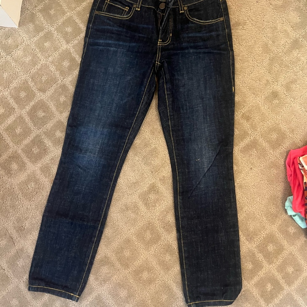 CAbi Dark Blue Skinny Jeans